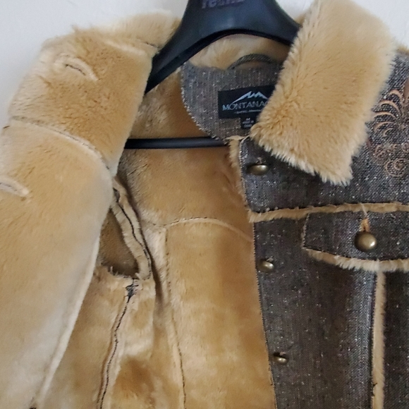 Montanaco faux fur lined coat - Picture 8 of 8